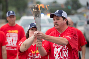 We participated in the 2015 Unified Relay Across America for Special Olympics this year, because Brandt Cares.