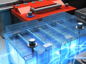 Tesla battery compartment | Brandt