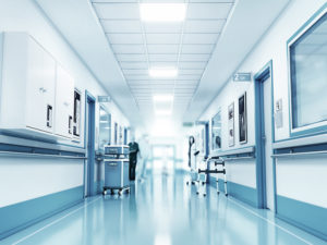 An open hallway in the hospital | Brandt